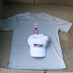 IronMan Lake Placid 70.3 Dri-Fit Shirt And Hat